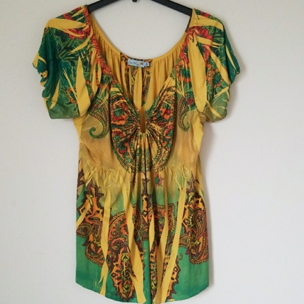 Unity World Wear Multicolored Blouse